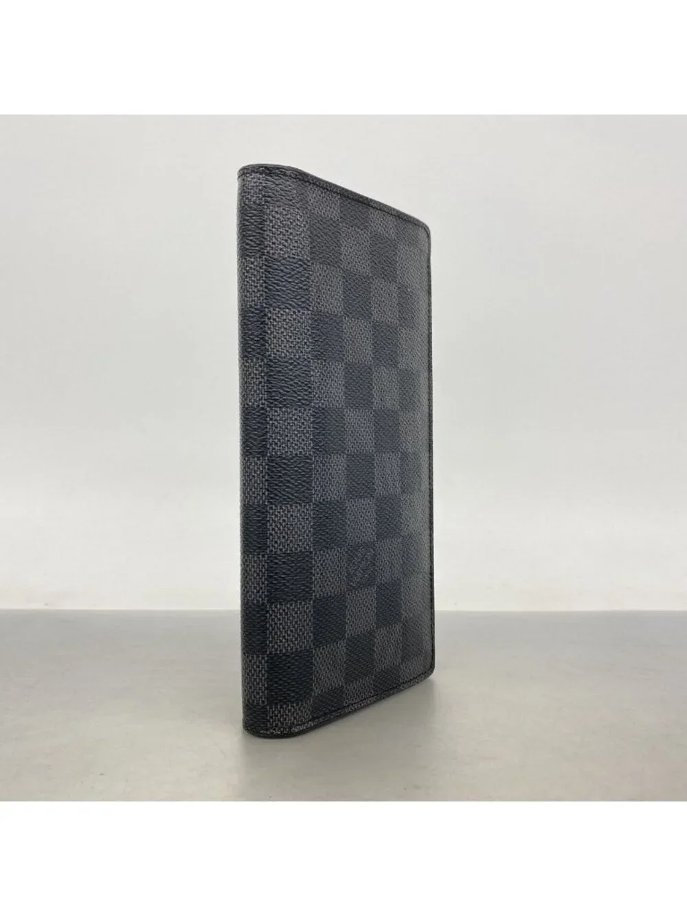 Louis Vuitton Wallet Damier Graphite Portefeuille Brazza Black